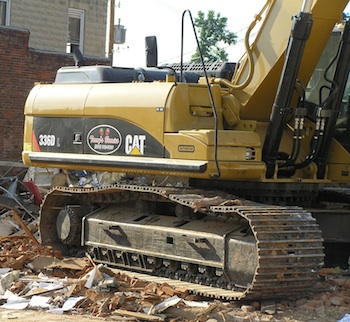 Cat Backhoe